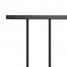 Panel ogrodzeniowy Woerden stal malowana proszkowo 1,7x1 m czarny