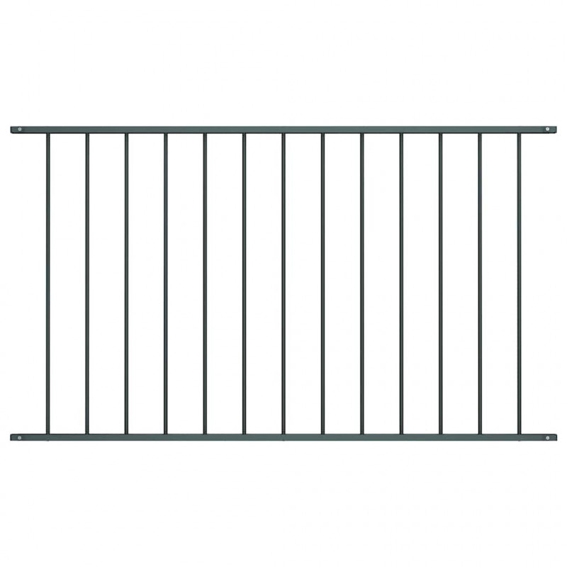 Panel ogrodzeniowy Woerden stal malowana proszkowo 1,7x0,75 m Antracyt