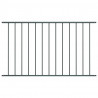 Panel ogrodzeniowy Woerden stal malowana proszkowo 1,7x0,75 m Antracyt