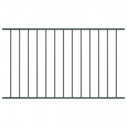 Panel ogrodzeniowy Woerden stal malowana proszkowo 1,7x1 m Antracyt