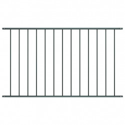 Panel ogrodzeniowy Woerden stal malowana proszkowo 1,7x1,17 m Antracyt