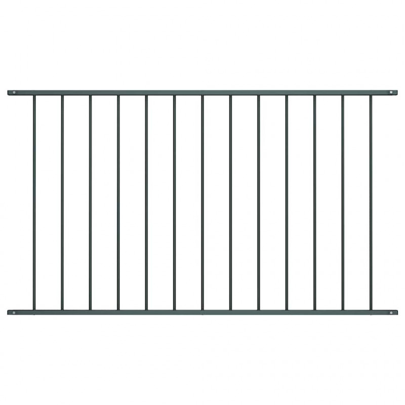 Panel ogrodzeniowy Woerden stal malowana proszkowo 1,7x1,17 m Antracyt