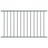 Panel ogrodzeniowy Woerden stal malowana proszkowo 1,7x1,17 m Antracyt
