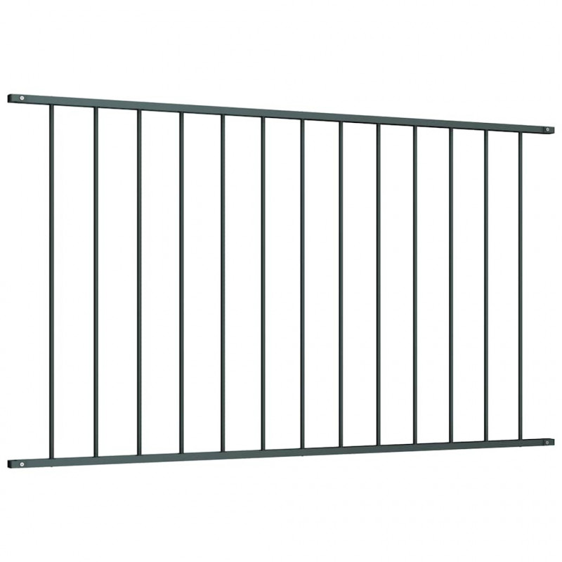 Panel ogrodzeniowy Woerden stal malowana proszkowo 1,7x1,17 m Antracyt