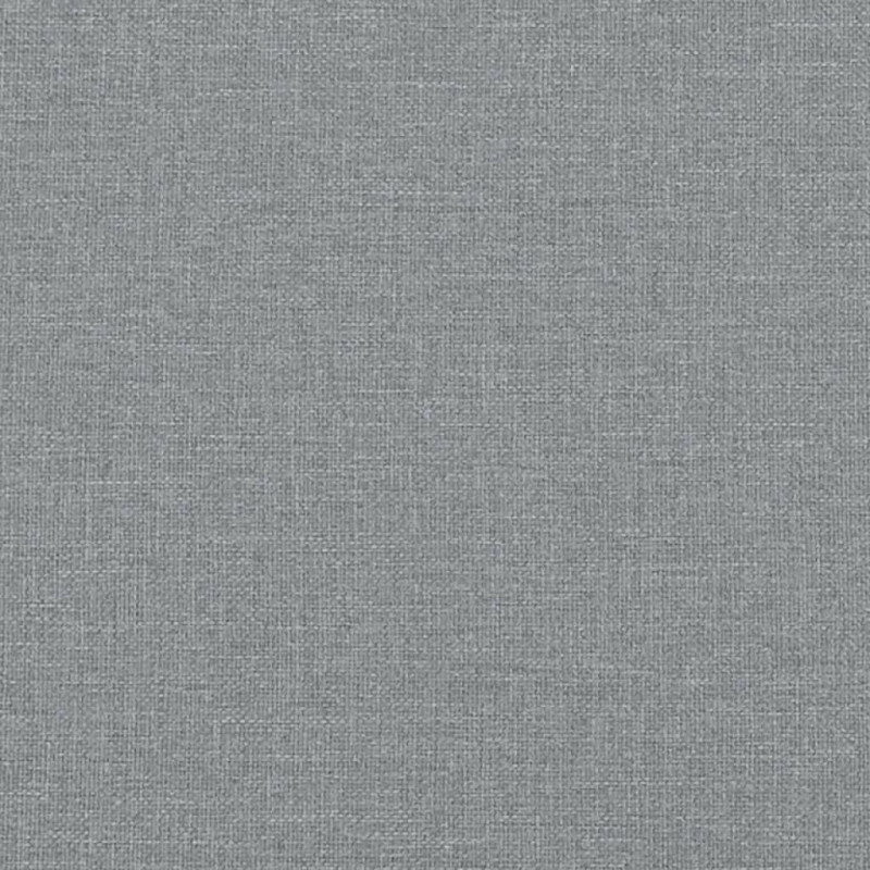 Sofa z funkcją spania, jasnoszara, 90x190 cm, obita tkaniną