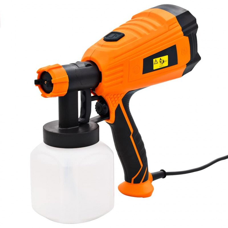 Elektryczny pistolet natryskowy z 3 dyszami, 500 W, 800 ml