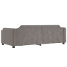 Sofa z funkcją spania, kolor taupe, 80x200 cm, obite tkaniną