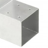 Łącznik słupków w kształcie L, galwanizowany metal, 101x101 mm