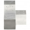 Łącznik w kształcie Y, galwanizowany metal, 101x101 mm