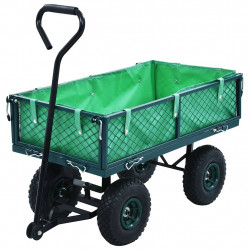 Ogrodowy wózek ręczny, zielony, 250 kg