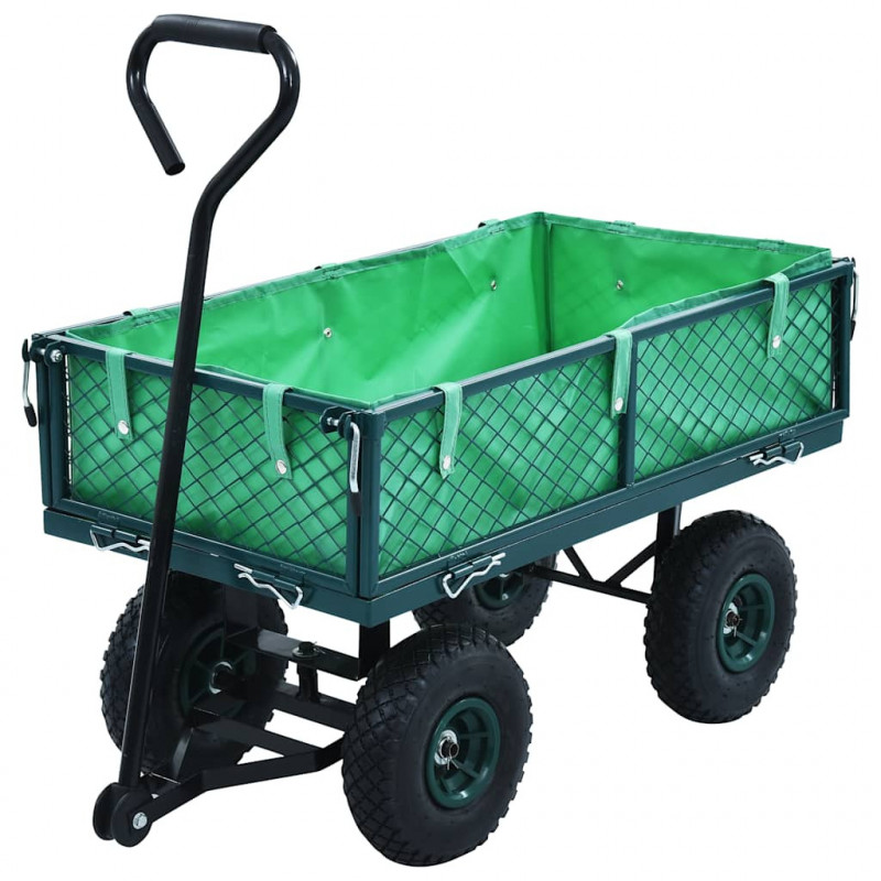 Ogrodowy wózek ręczny, zielony, 250 kg