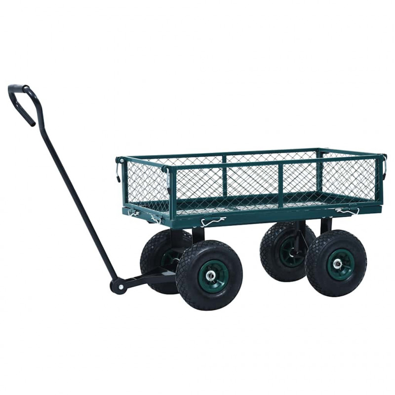 Ogrodowy wózek ręczny, zielony, 250 kg