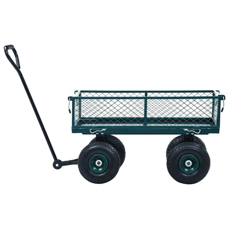 Ogrodowy wózek ręczny, zielony, 250 kg