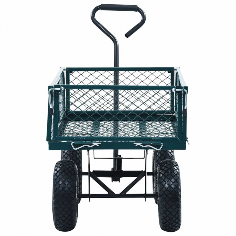 Ogrodowy wózek ręczny, zielony, 250 kg