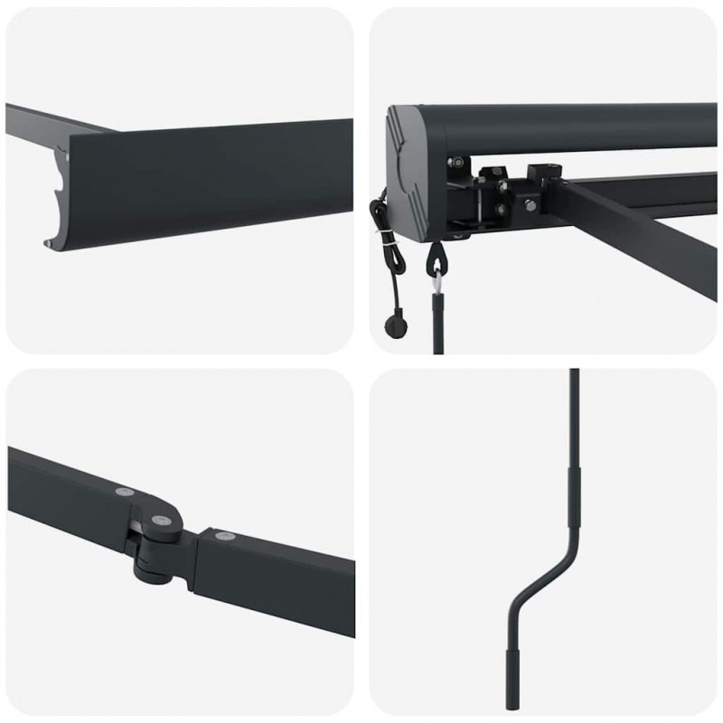 Markiza Antracyt 3,5 x 2,5 m Metal