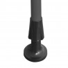 Ręcznie zwijana markiza z LED, 100 cm, kremowa