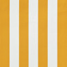 Markiza zwijana, 100 x 150 cm, biało-żółta