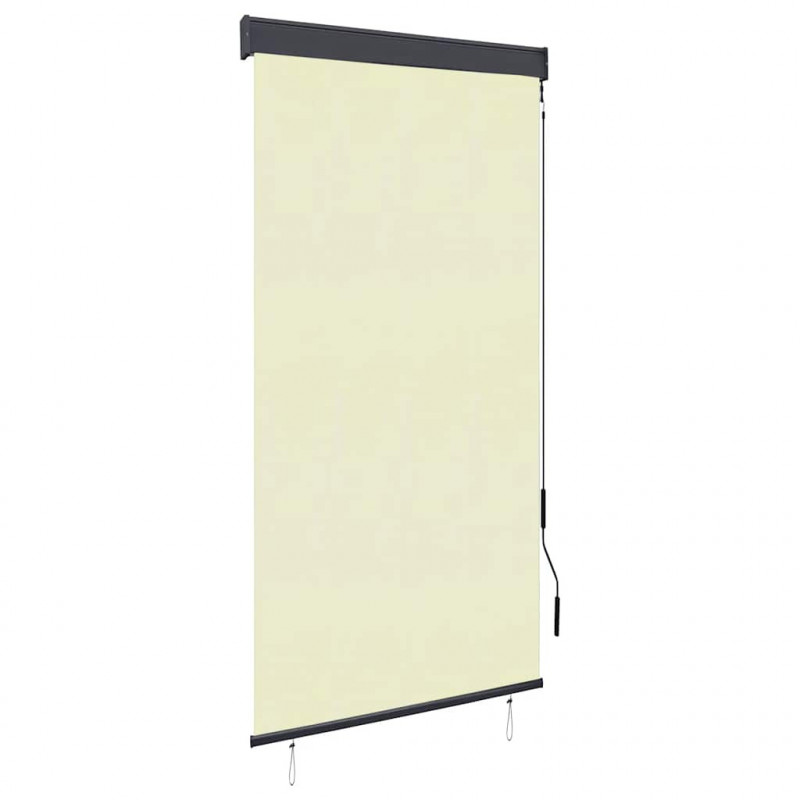 Roleta zewnętrzna, 80x250 cm, kremowa