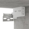 Szafki wiszące pod TV 2 szt., szarość betonu, 60x30x30 cm