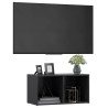 Szafka pod TV, szara, 72x35x36,5 cm, materiał drewnopochodny
