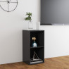 Szafka pod TV, szara, 72x35x36,5 cm, materiał drewnopochodny