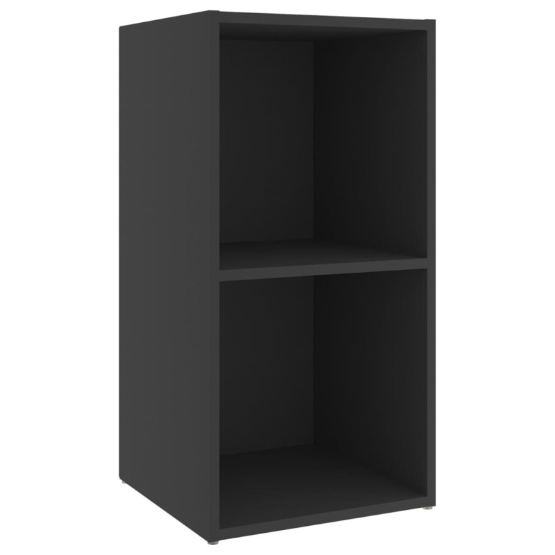 Szafka pod TV, szara, 72x35x36,5 cm, materiał drewnopochodny