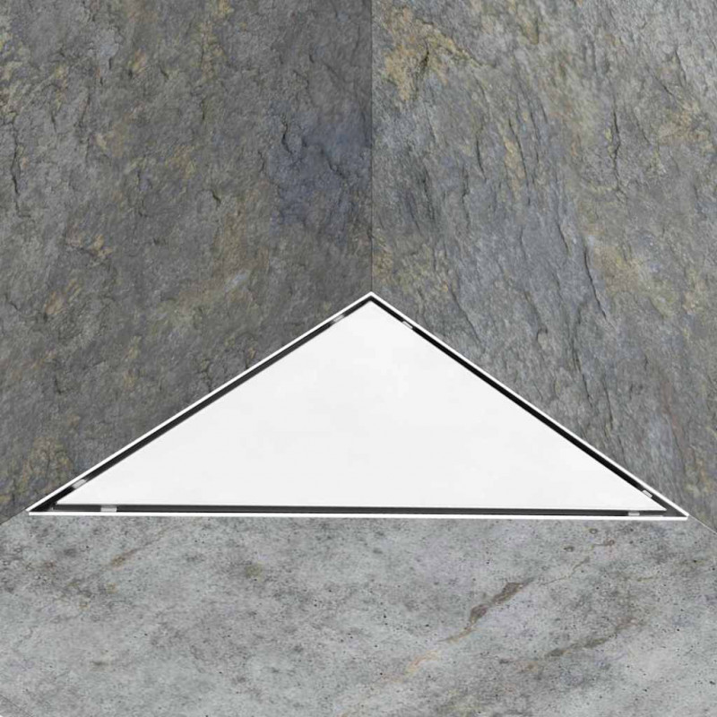 Odpływ z pokrywą 2-w-1, 25x25 cm, stal nierdzewna