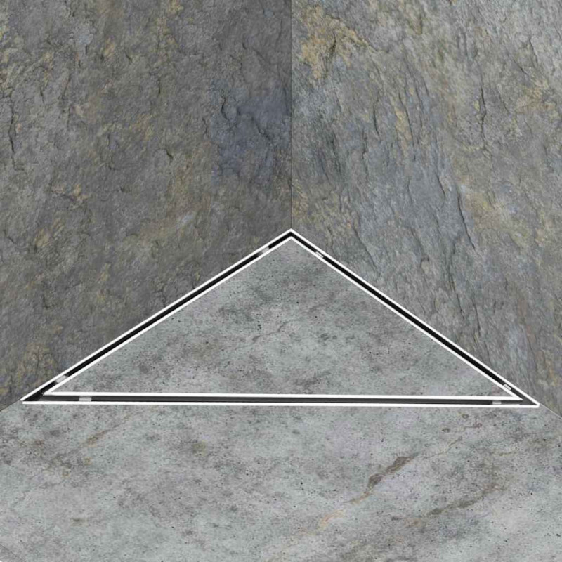 Odpływ z pokrywą 2-w-1, 25x25 cm, stal nierdzewna