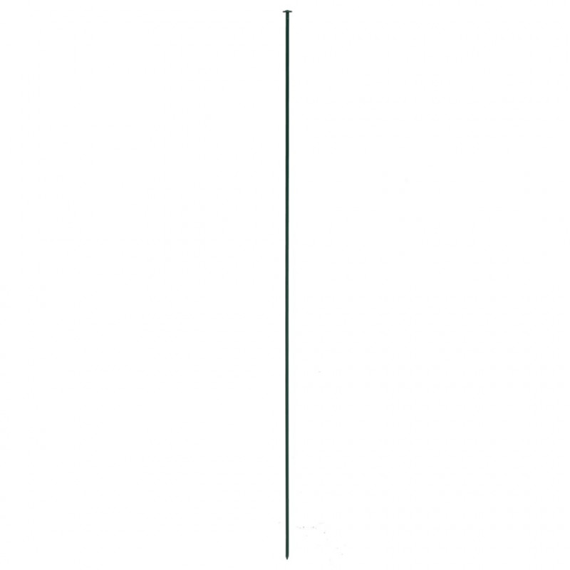 Płotek ogrodowy, łukowy, 77,5 x 78,5 cm, zielony