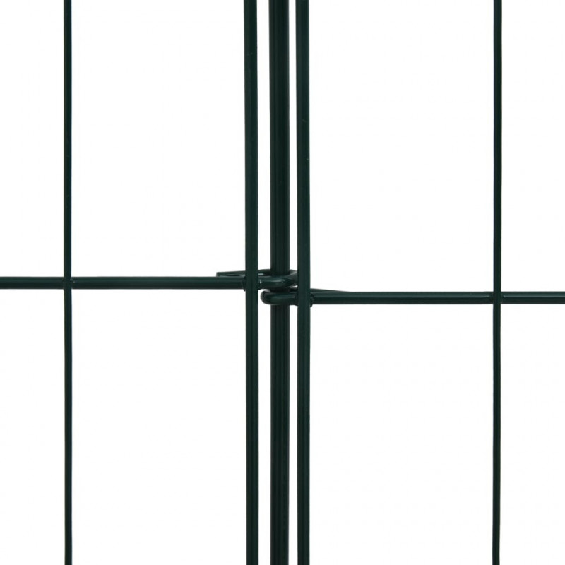 Płotek ogrodowy, 115 x 79 cm, zielony