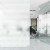 Folia okienna, matowa, w paski, 0,9x50 m, PVC