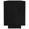Szafka pod telewizor, czarna, 110x30x40 cm, drewno sosnowe
