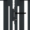 Brama ogrodzeniowa Double Door Fence Fur Steel 300x150 cm Antracyt