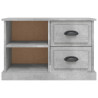 Szafka pod TV, szarość betonu, 73x35,5x47,5 cm