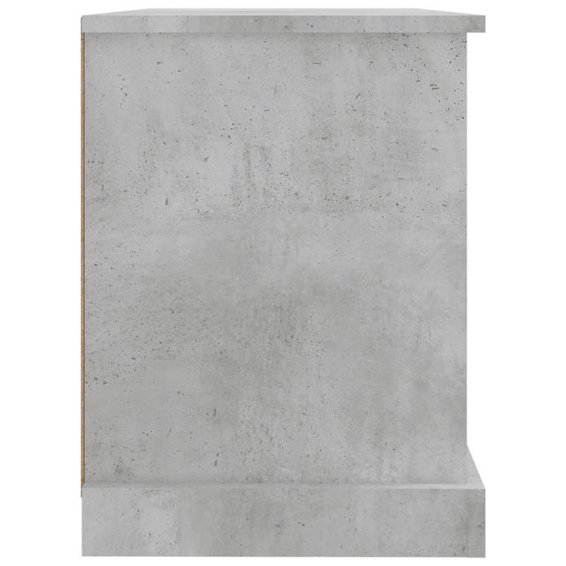 Szafka pod TV, szarość betonu, 73x35,5x47,5 cm