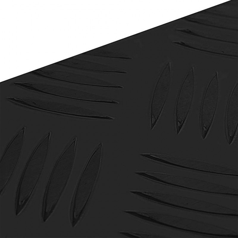 Skrzynia aluminiowa, 80 x 30 x 35 cm, czarna