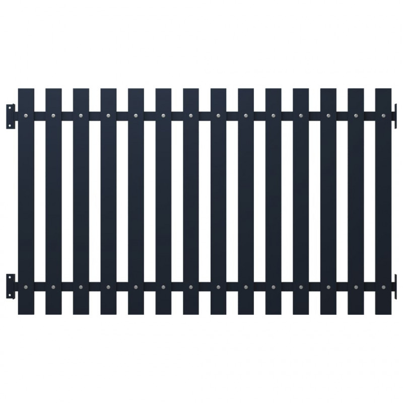 Panel ogrodzeniowy antracytowy 178x75 cm Stal malowana proszkowo