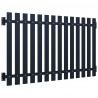 Panel ogrodzeniowy antracytowy 178x75 cm Stal malowana proszkowo