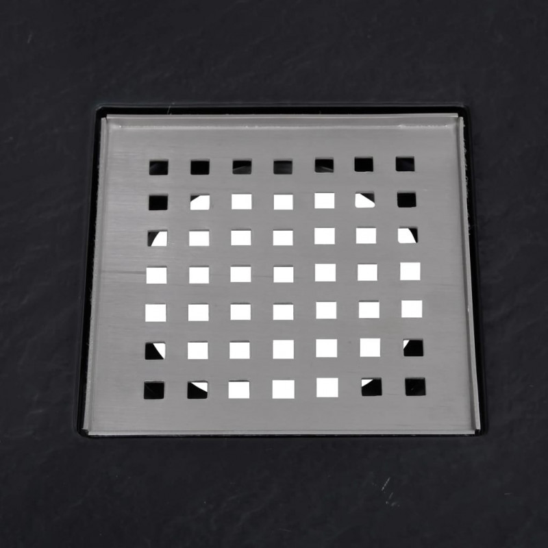 Brodzik prysznicowy, SMC, czarny, 90 x 90 cm