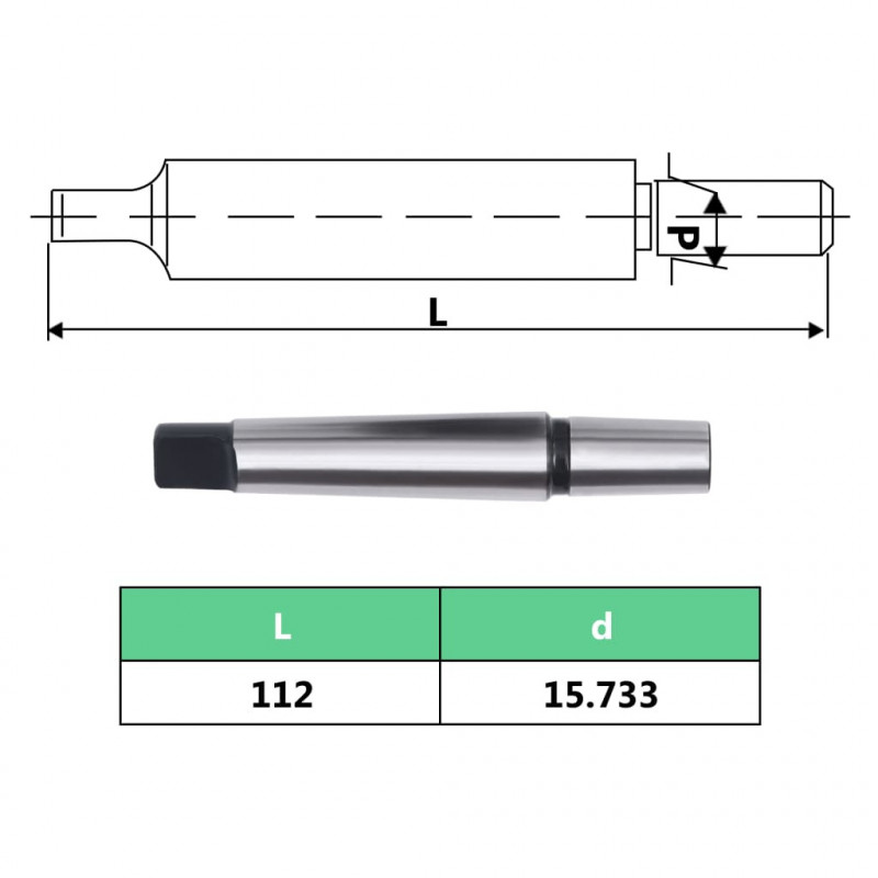 Szybkomocujący uchwyt wiertarski MT2-B16, 13 mm