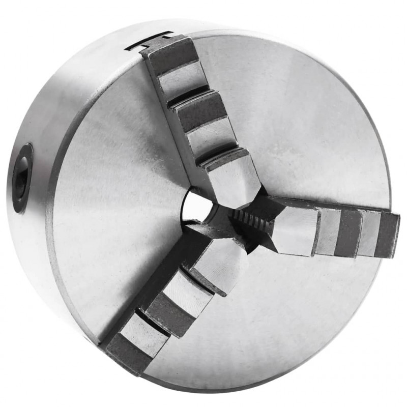 Samocentrujący uchwyt tokarski, 3-szękowy, 125 mm, stal