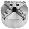 Samocentrujący uchwyt tokarski, 4 szczęki, 125 mm, stal
