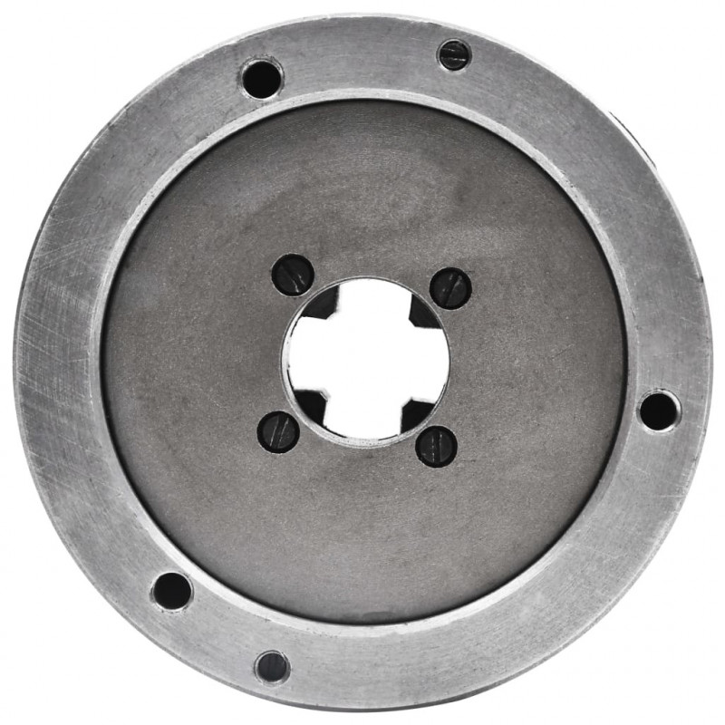 Samocentrujący uchwyt tokarski, 4 szczęki, 125 mm, stal