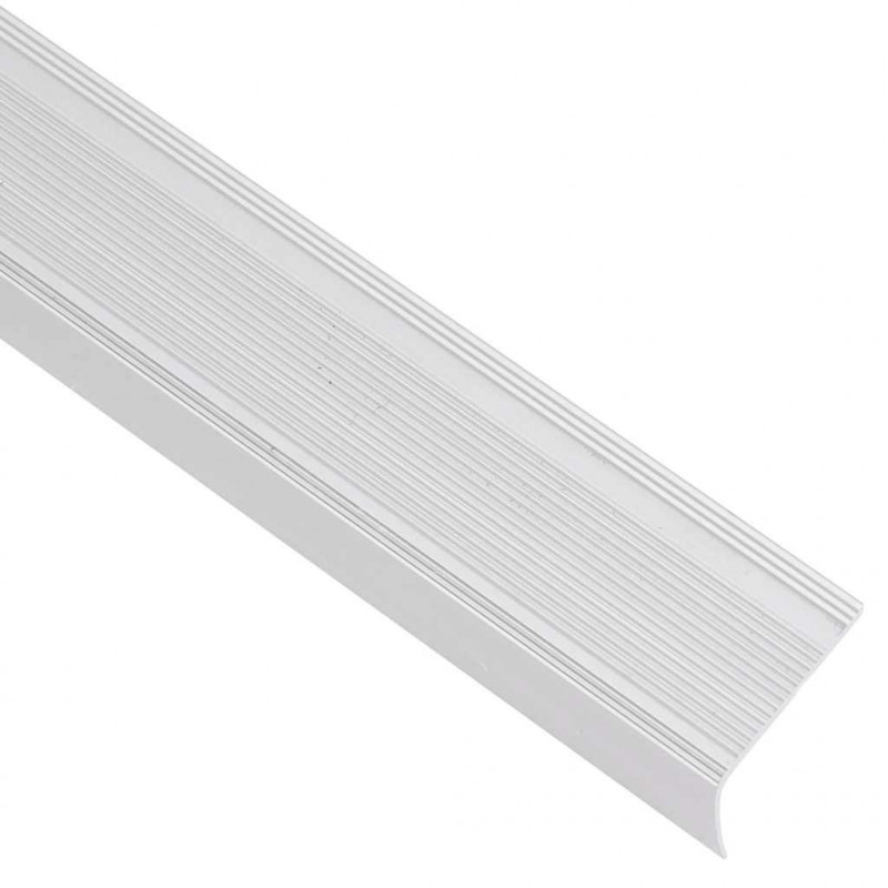 Listwy schodowe w kształcie litery L 15 szt. Aluminium 90 cm