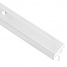 Listwy schodowe w kształcie litery L 5 szt. Aluminium 90 cm