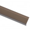Listwy schodowe w kształcie litery L 5 szt. Aluminium 90 cm