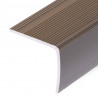 Listwy schodowe w kształcie litery L 15 szt. Aluminium 90 cm