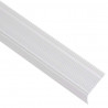 Listwy schodowe w kształcie litery L 5 szt. Aluminium 100 cm