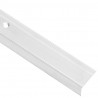 Listwy schodowe w kształcie litery L 15 szt. Aluminium 100 cm