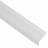 Listwy schodowe w kształcie litery L 5 szt. Aluminium 100 cm